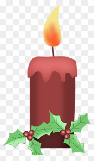 Bd Tis The Season Candle - Winter Candle Clipart