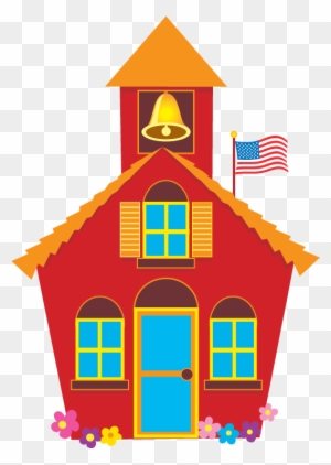 School House Schoolhouse Images Free Download Clip - Red School House Png