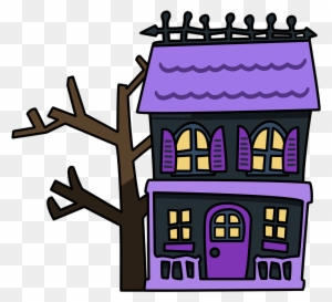 Haunted House Clip Art - Png Haunted House Clipart