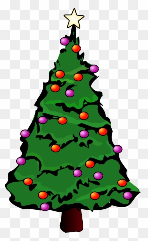 Christmas Tree Clip Art Free - Christmas Tree Greeting Cards