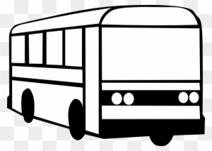 School Bus Clip Art - Bus Stop Icon