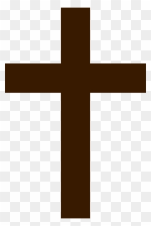 Cross - Clipart - Brown Cross