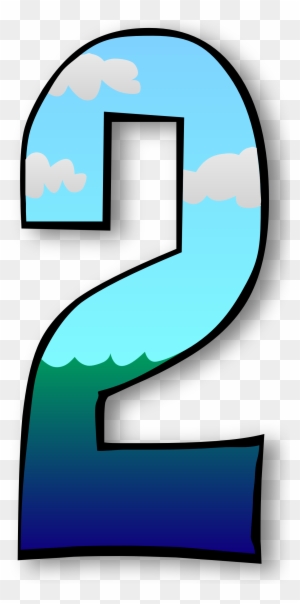 Number 2 Birthday Clipart Transparent Clip Art Library - Days Of Creation Numbers