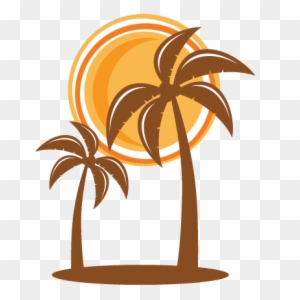 Palm Tree Svg Scrapbook Cut File Cute Clipart Files - Scalable Vector Graphics