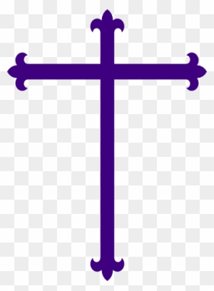 Purple Cross Png