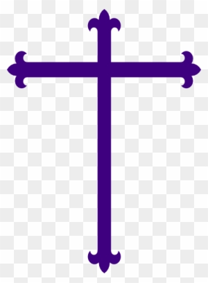 Purple Cross Png