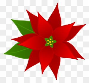 Poinsettia Clip Art Transparent Png Clipart Images Free Download Clipartmax