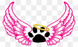 Animal Angel Clip Art - Angel Wings With Halo Animal Angel Clip Art - Angel Wings With Halo