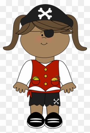 Pirate Girl - Pirate Girl Clip Art