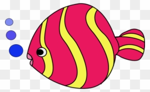 Fish Clipart - Colorful - Zebra Puzzle