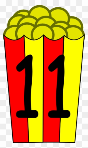 Candy 11 Clip Art At Clker - Popcorn Box Clip Art