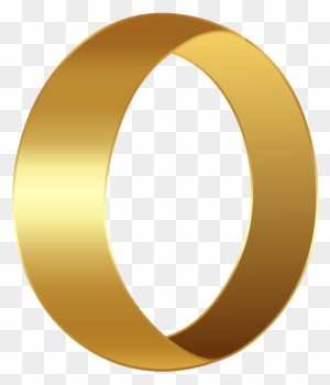 Golden Number Zero Transparent Png Clip Art Image - Number Zero Transparent