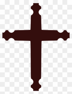 Brown Cross Clip Art - Brown Cross Png