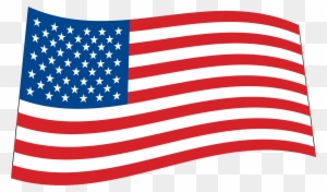 U - S - A - Flag - American Flag Waving Png