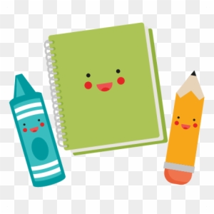 Discover Ideas About School Clipart - Kawaii School Supplies Clipart