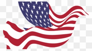 American Flag Clipart Pics - American Peace Dove Mugs
