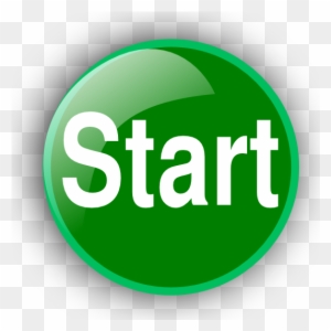 Green Start Button Clip Art Image - Push Button Start Gif