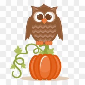 Fall Owl Svg Scrapbook Cut File Cute Clipart Files - Fall Owl Clip Art
