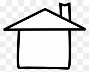 different rooms in a house clipart outline