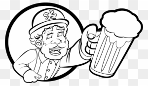 Free Clip Art - Animated Black And White St Patrick's Day