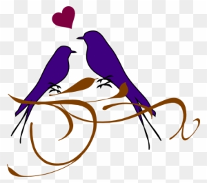 Dove Clipart Wedding Bell - Clip Art Love Birds