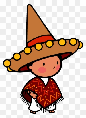 May Clip Art - Mexican Boy Clip Art