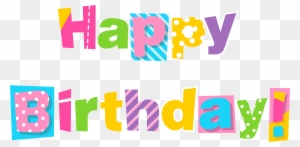 Happy Birthday Banner Clip Art Free Clipart Images - Transparent Happy Birthday Clipart