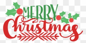 Merry Christmas Clip Art - Christmas Day Clipart