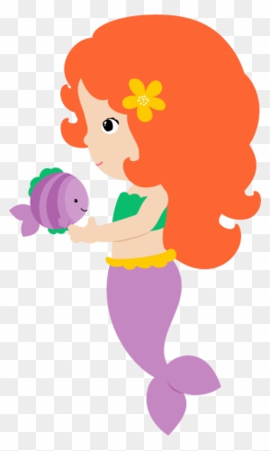 I Mermaids And Sealife - Mermaid Clipart