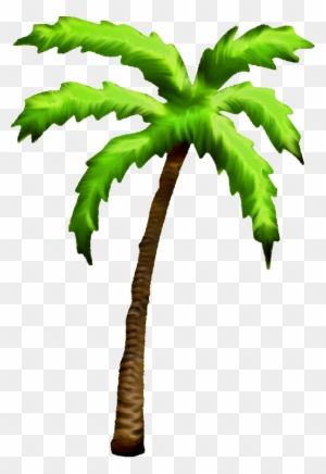 Palm Tree Clipart Tropical Coconut - Palm Tree Clipart Tropical Coconut
