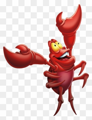 Lobster Clipart Sebastian - Little Mermaid Sebastian Png