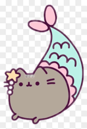 Report Abuse - Pusheen As A Mermaid