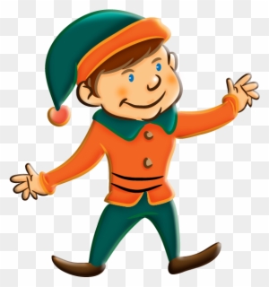 Christmas Elves On Christmas Elf And Clip Art Image - Clipart Picture Of Elf