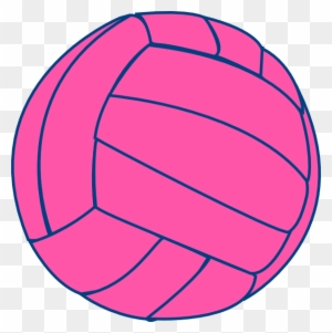 Pink Volleyball Transparent Background