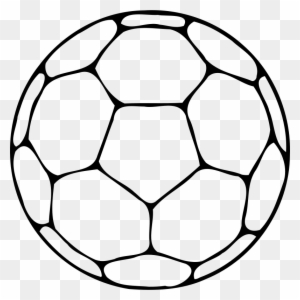 Volleyball Outline Clip Art - Ball Clipart Black And White