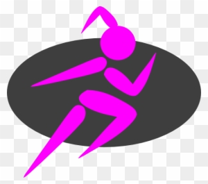 Girl Running Woman Running Clipart - Girl Runners Clipart