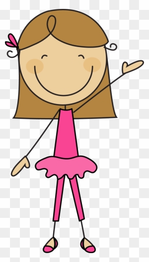 Stick Figure Of A Girl - Girl Stick Figure Cartoon