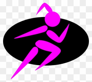 Running Girl Clipart