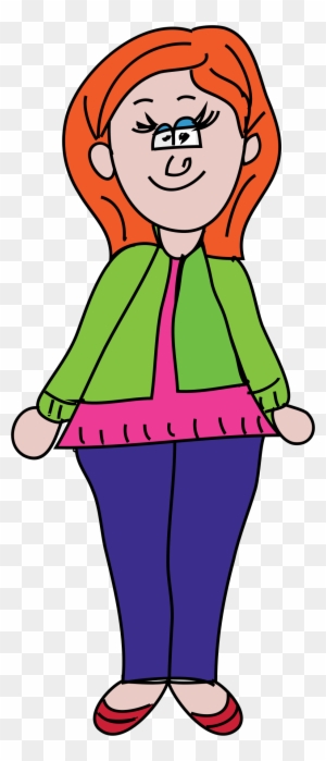 Girl Standing Clipart Woman Png - Woman Clipart Png