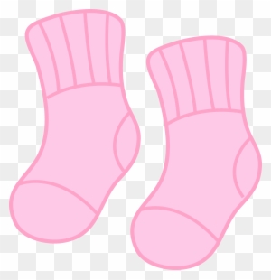 Baby Feet Baby Girl Footprint Clipart Free Download - Baby Socks Clipart