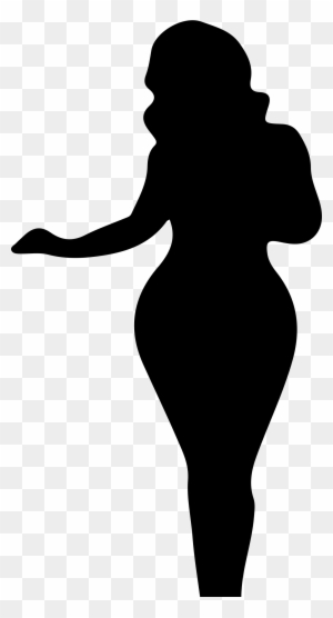Clipart - Silhouette Of A Woman