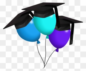 Funny Graduation Balloons Clipart, Graduation Clipart - Funny Graduation Balloons Clipart, Graduation Clipart