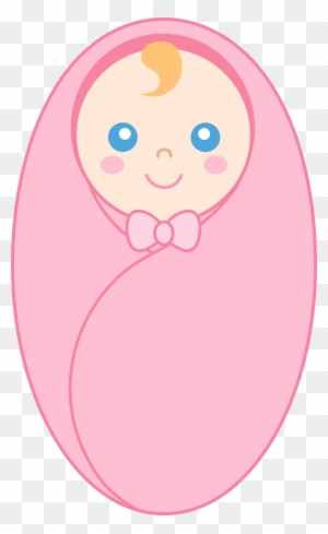 Free Baby Shower Clip Art For Invitations - Draw A Newborn Baby