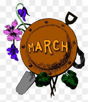Clipart - Month Of March