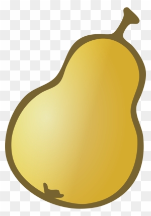 Illustration Of A Pear - Pear Clip Art