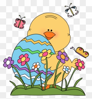 Spring Easter Chick Clip Art - Easter Spring Clip Art