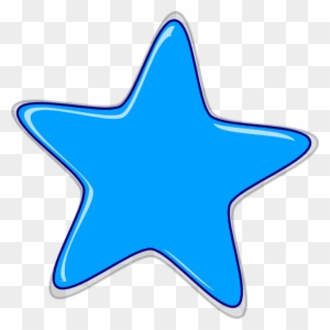 Star Blue Clipart Edited2 Clip Art At Clker Com Vector - Star Clip Art