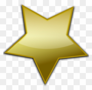 Gold Star Clipart Gold Star Clip Art At Clker Vector - Gold Star Vector Png