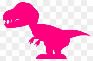Pink Dinosaur Clip Art - Pink Dinosaur Clipart