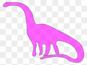 Pink Dinosaur Clip Art At Clker - Pink Dinosaur Clipart